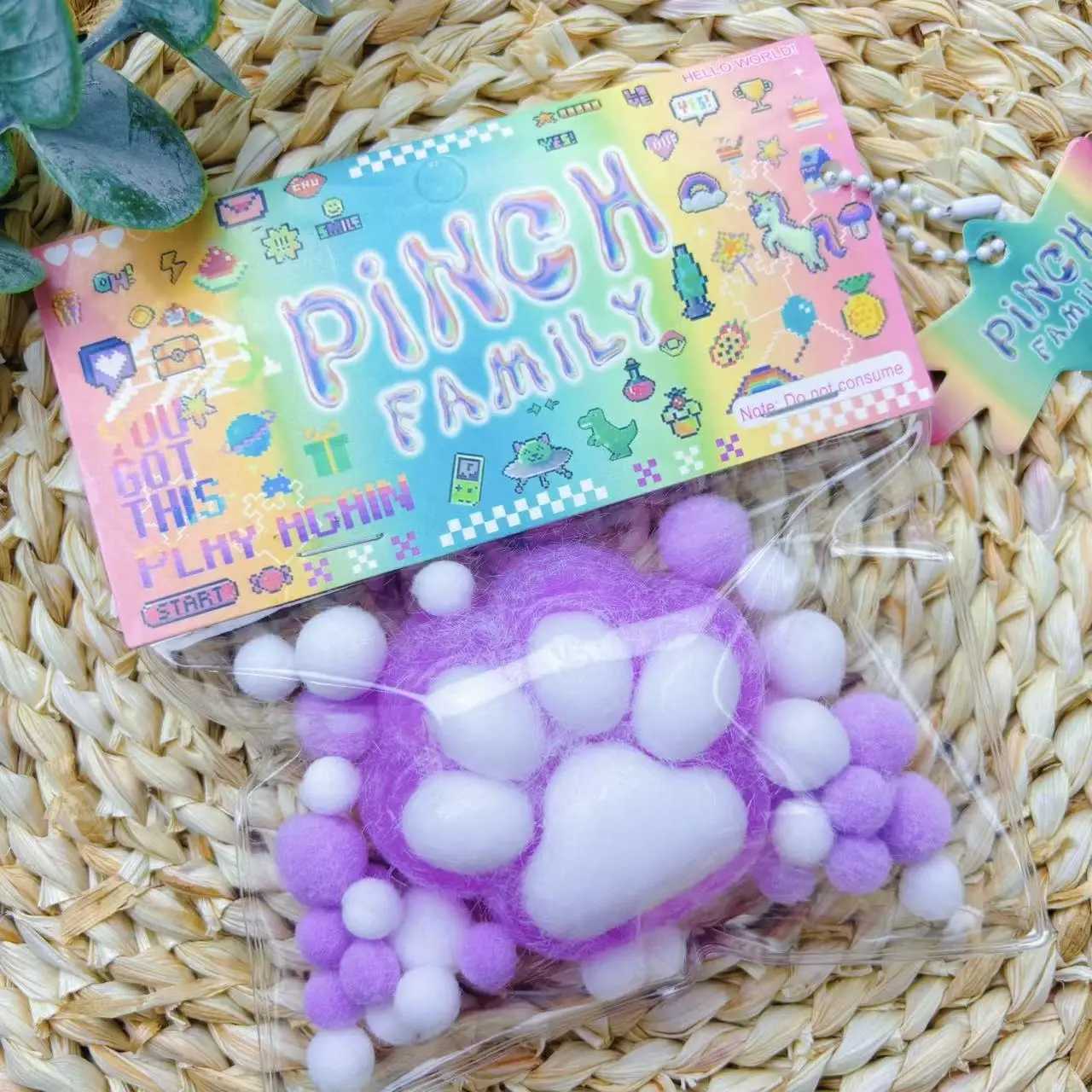 Cat Toys Pinch Family Cute Pvc Sensory Toys Stress Relieving Opp Packaging Gifts Toys Novelty Things Wooden Desk Top Games H260402