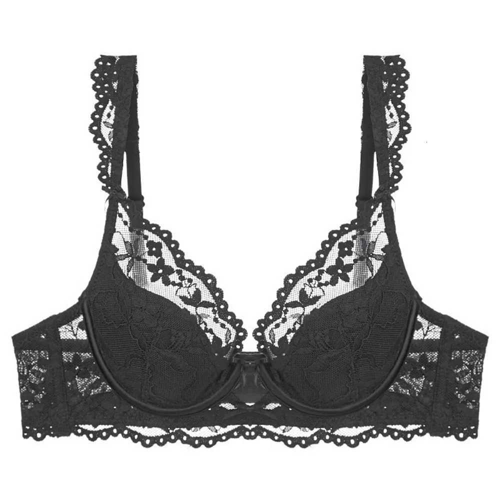 Lace Bow Thin Section Bra Small Breasts Gathered Collect Vice Breasts Comfortable Soft Steel Ring Anti-Sagging Bra Set Z260402