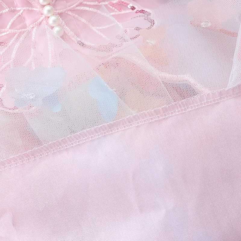 Baby Girls Princess Dress Clothes Backless Bow Wings Cute Gown Toddler Kids Birthday Party Elegant Butterfly Mesh Dress for Girl H260402