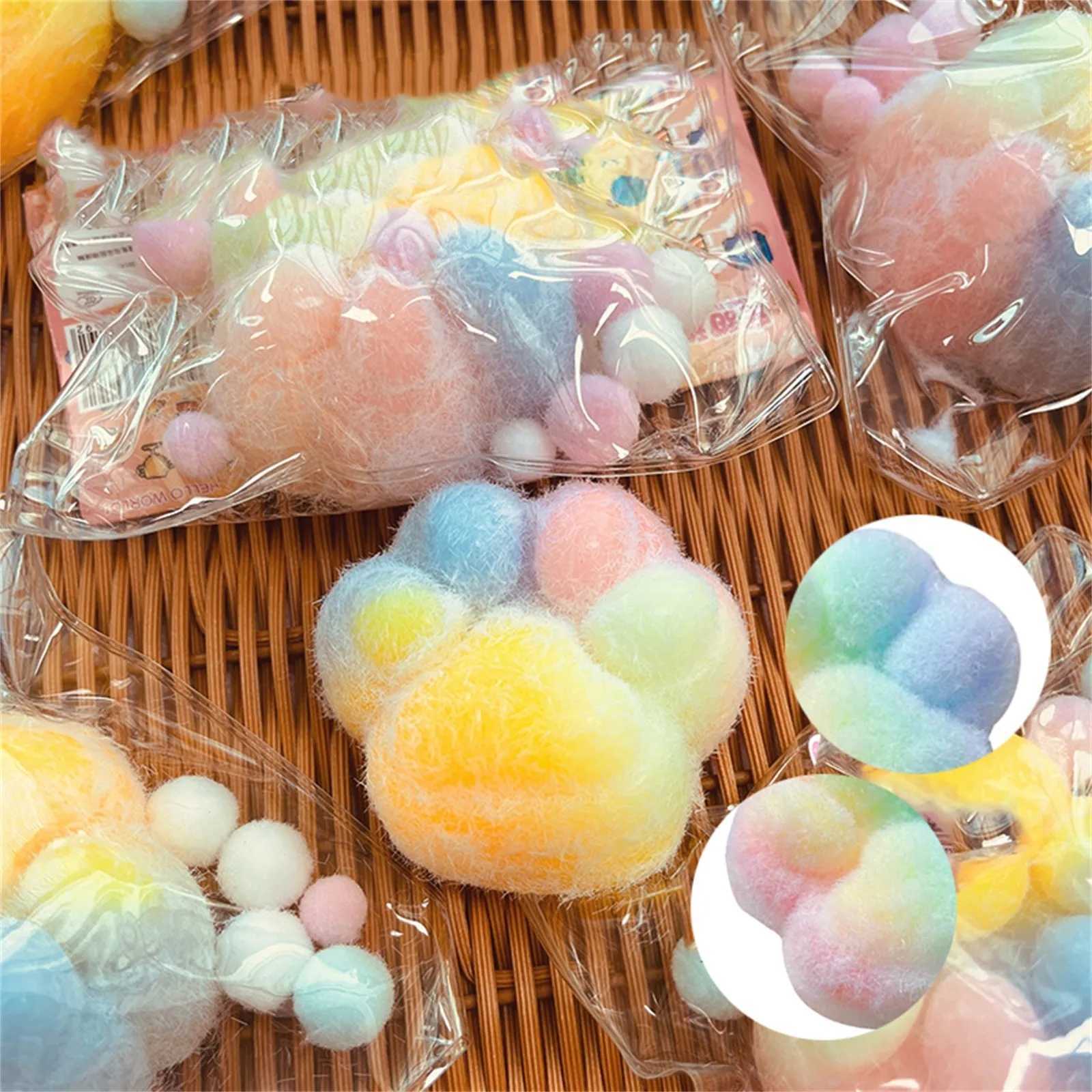 Big Cat Paw Pinch Decompression Toy Squeeze Toy Slow Rebound Stress Relief Cat Claw Toy H260402