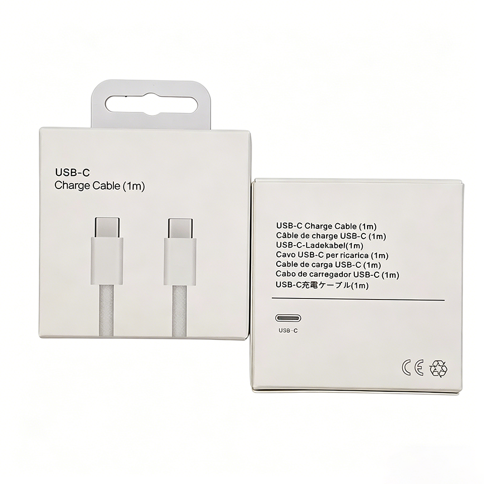 Dual Head Type-C 60W Braided Fast Charging Cable for iPhone 15,16,17 Series & All Type-C Android Smartphones - view 6