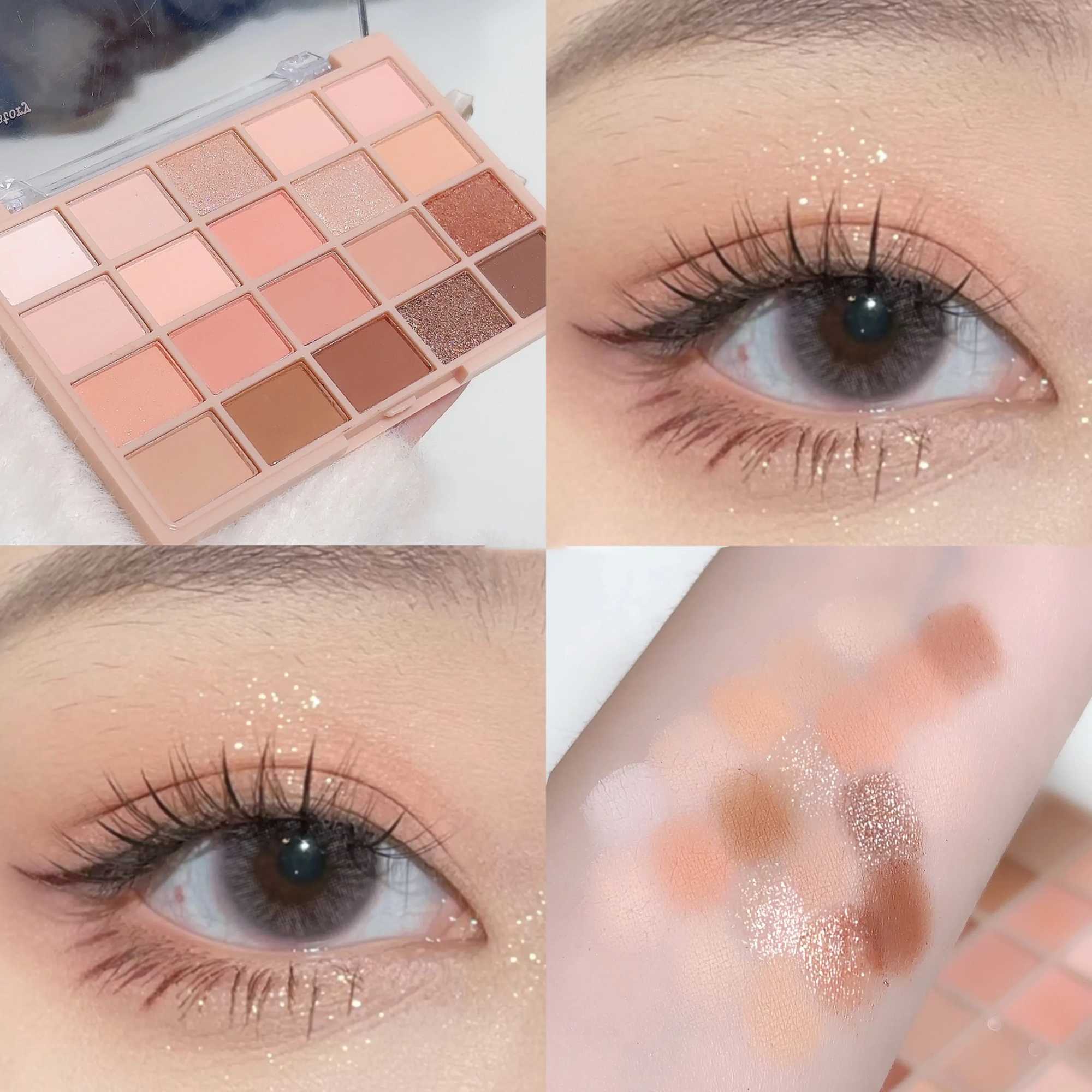 20 color Korean Low Saturation Eyeshadow Tray Matte Waterproof Brown Pink Long-lasting Makeup Daily Makeup New H260402