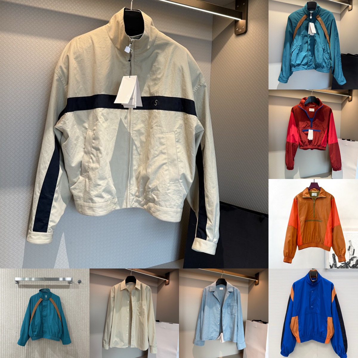 Brand Women Casual Jackets Stand Neck Contrast Color Zipper Coats Autumn Spring Outerwear Windproof Outdoor Hiking Outerwear