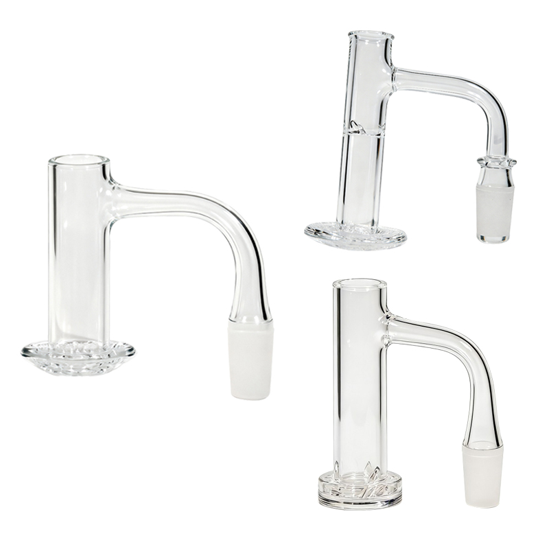 Premium Quartz Banger 10mm 14mm Pro-series Full Weld Spinner Blender Fits for Smoking Glass Water Pipes Bong
