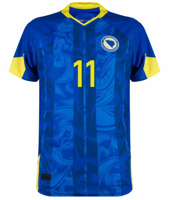 2026 27 WORLD CUP Bosnia and Herzegovina Dzeko Soccer Jerseys 26 27 Home Away Men Fans Football Jersey Shirts ALAJBEGOVIC