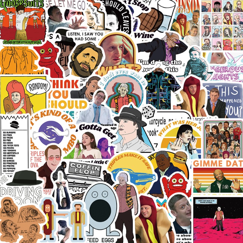 50 Cross-Border L Think You Should Leave Stickers Ledger Stickers Decorative Stickers