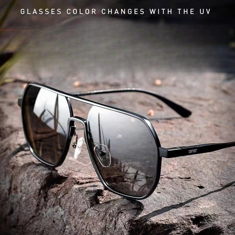 Designer Luxury Glasses - Aluminum Magnesium Uv-resistant Sunglasses - Suitable For Both Day And Night, Dual-purpose Tinted Glasses, High-end Texture  - view 3