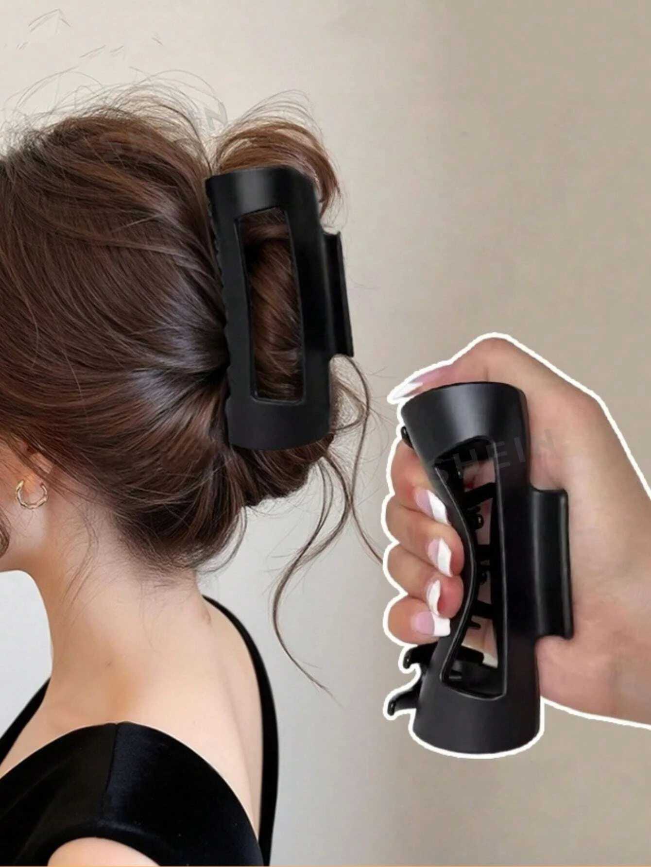 1PC soft rubber shark clip soft premium feel grab clip anti fall and non fragile clip headband clip hair clip H260402