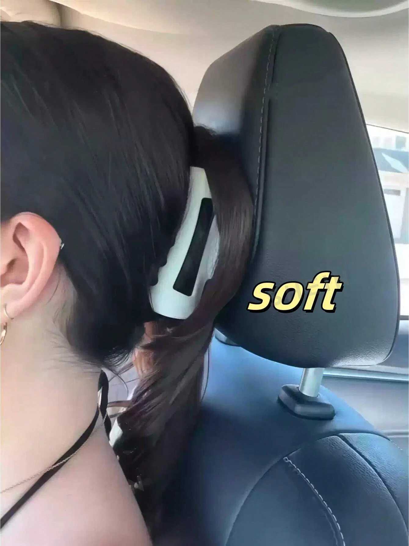 1PC soft rubber shark clip soft premium feel grab clip anti fall and non fragile clip headband clip hair clip H260402