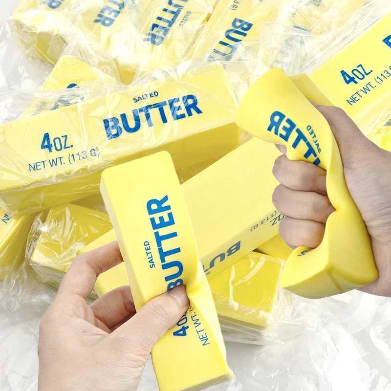 Butter Stick Squishy Toy Slow Rising Squeeze Toy Butter Bar Brick Squishy Fidget Toy Anti Stress Release Hand Relax Toy Gift H260402
