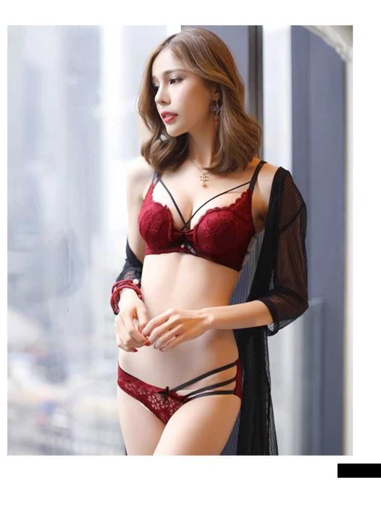 Summer Christmas Lingerie Set Red Lace Bra Lightweight Low Back Support Comfort Bralette Pure Desire AU Sizes MOYISU Tushy Z260402