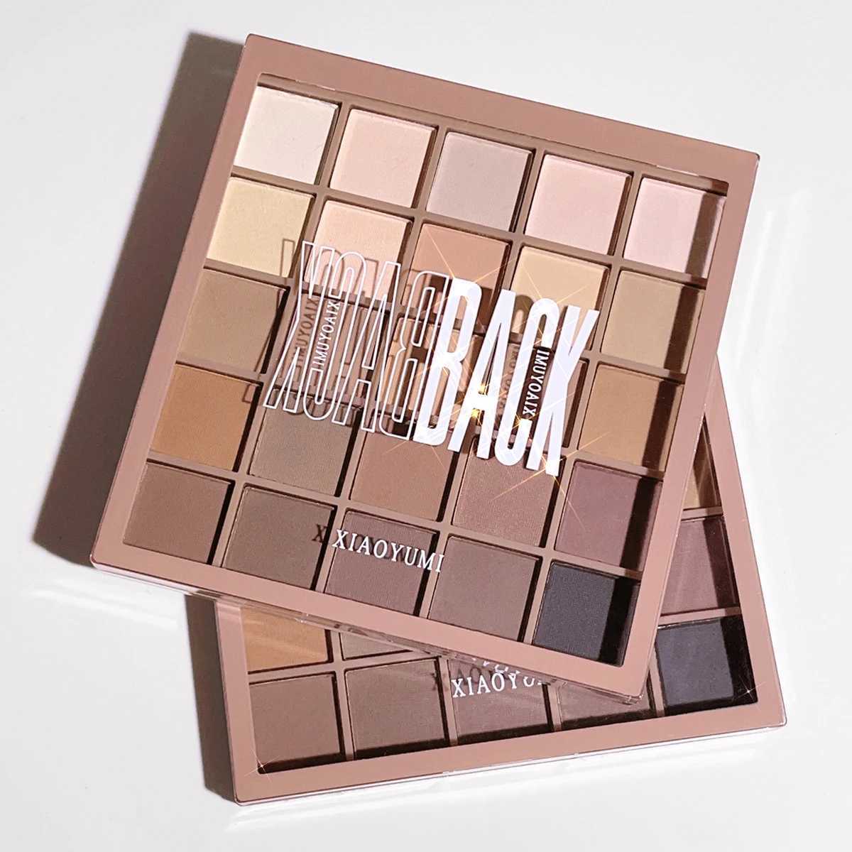 25 Colors Eyeshadow Palette Matte Brown Nude Multi-Color High Color Rendering Waterproof Sweatproof Daily Use Makeup H260402