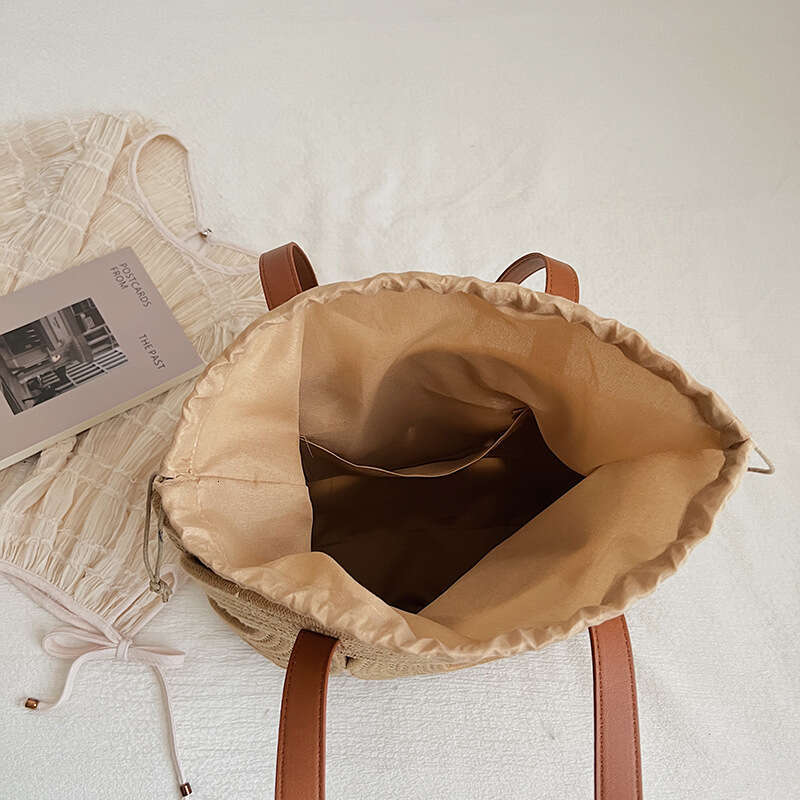 Handbag, Beach Straw Simple Spring New Trendy Ins Style Elegant Lady Bag, Woven Bag Kl928