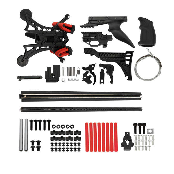 High Performance Hunting,High Power Metal Hunting Slingshot with Telescopic Scope for Precision Small Game Outdoor Shooting