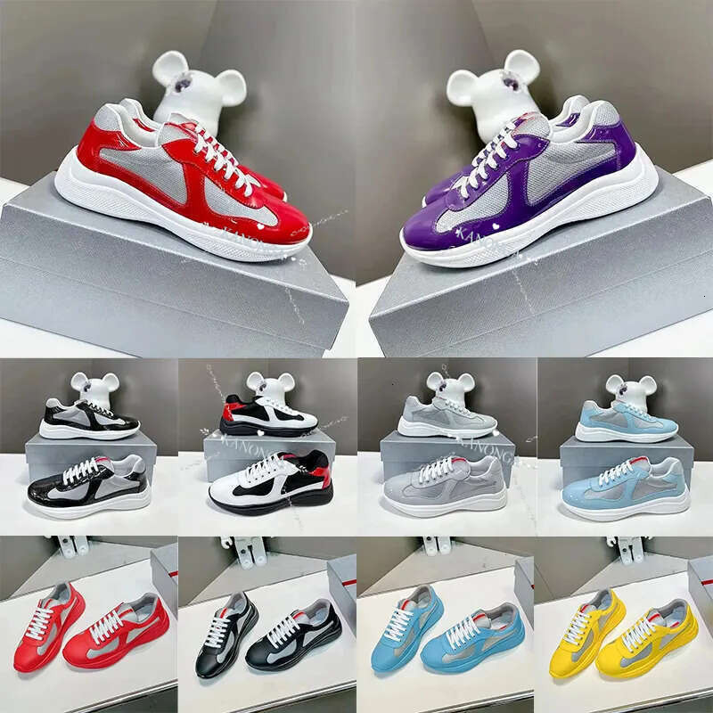 Free Shipping Designer A+ Dress Cups For Men Women Fashionable Versatile America Aaa+ Cup Sneakers Blue AAA+ Red Black White Mesh Running Shoes