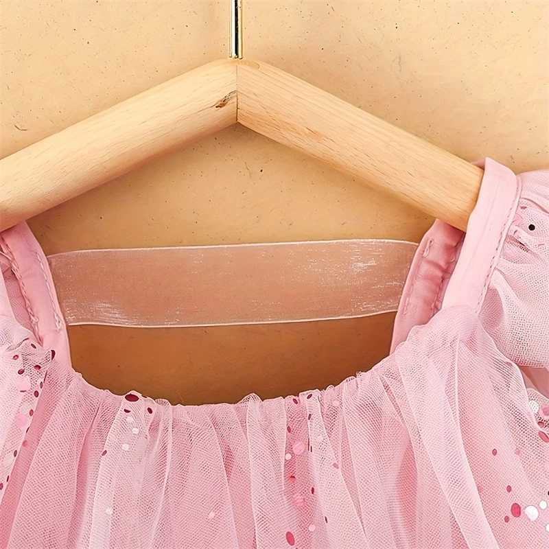 Sweet Baby Girl Birthday Party Evening Dress Children Summer Sleeveless Fairy Princess Gauze Dresses Fashion Toddler Kid Costume H260402