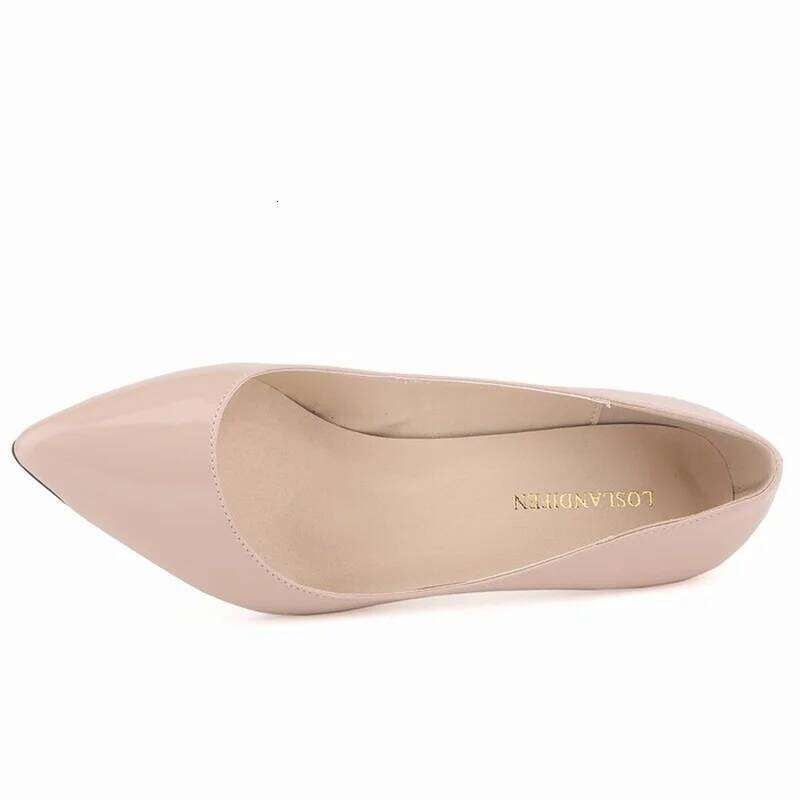 Classic Sexy Pointed Toes 5cm Low Med Kitten High Heels Women Pumps Spring Brand Design Dress Wedding Shoes Big Size 35-42