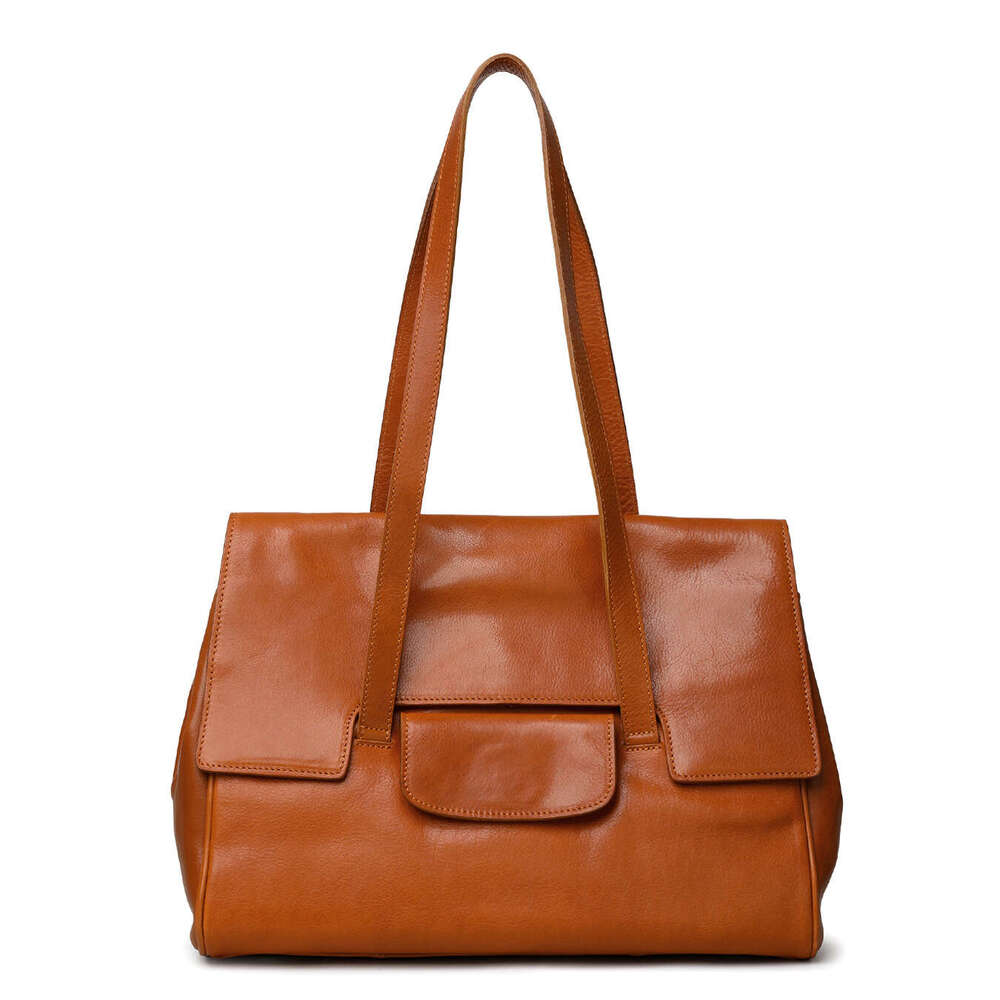 2025 New Genuine Leather Women's Bag, Luxury Brand Factory Direct, Unique Design, Large Capacity Underarm Bag, Versatile Shoulder Bag, Wholesale 