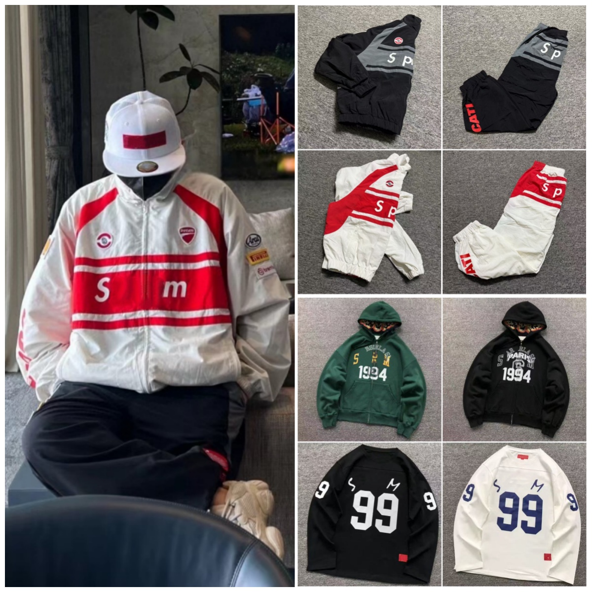 designer sweatshirt supremely hoodie designer jumper zip up hoodie men high quality designer hoodie high Street hoodie Foaming letter graphic mens luxury hoodie