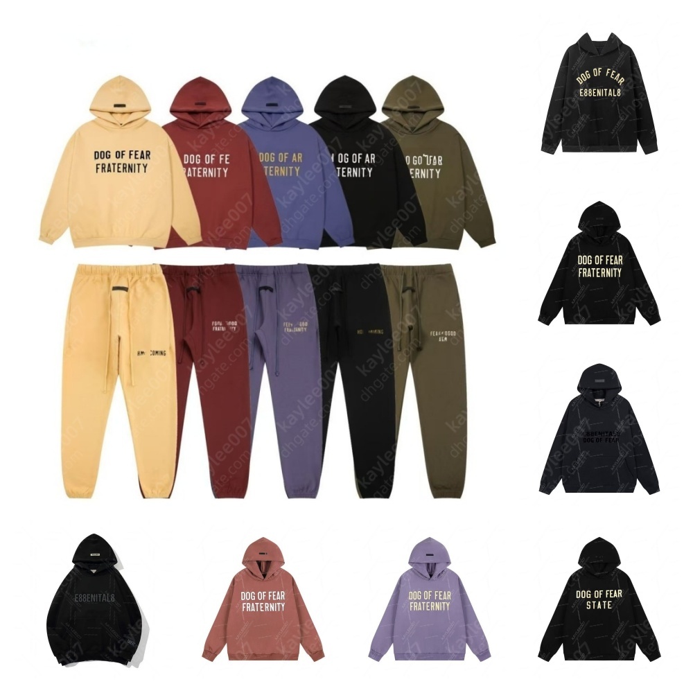 essentials hoodie tracksuit men designer brand women graphic hoodie outdoor joggers sweatshirt leisure hoodies for men fashion sweatpants trend clothes 090