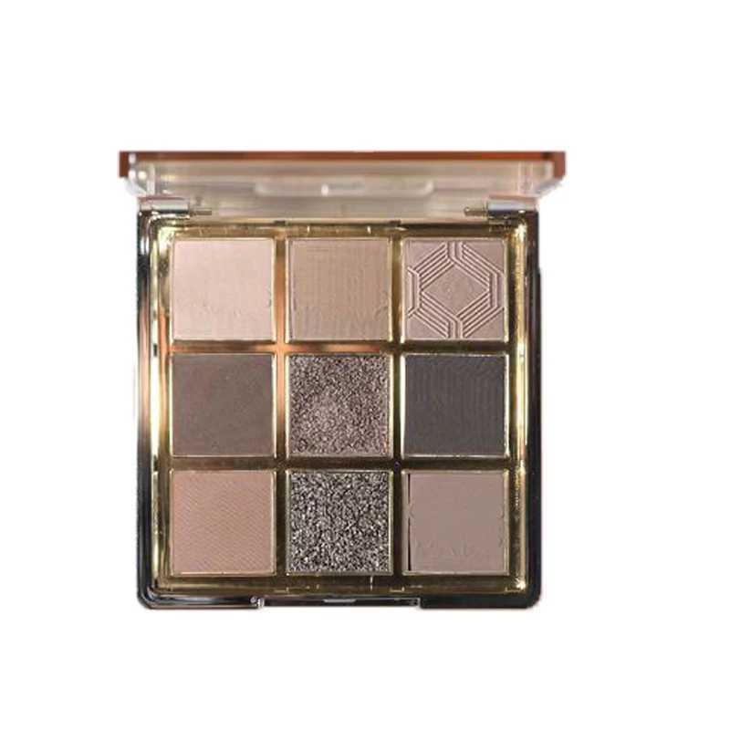 9 Colors Eyeshadow Palette Earth-toned Pearl Matte Shimmer Eye Shadow Shiny Sequins Eye Contouring Pigments Metallic Eyes Makeup H260402