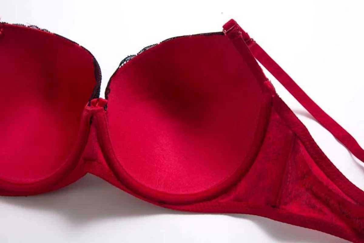 Thin Cotthon Padded Brand Breathable Push Up Cotton Bra Set for Women Large Big Bust 75 80 85 90 95 C D E F Cup Bra Lingerie B3- Z260402