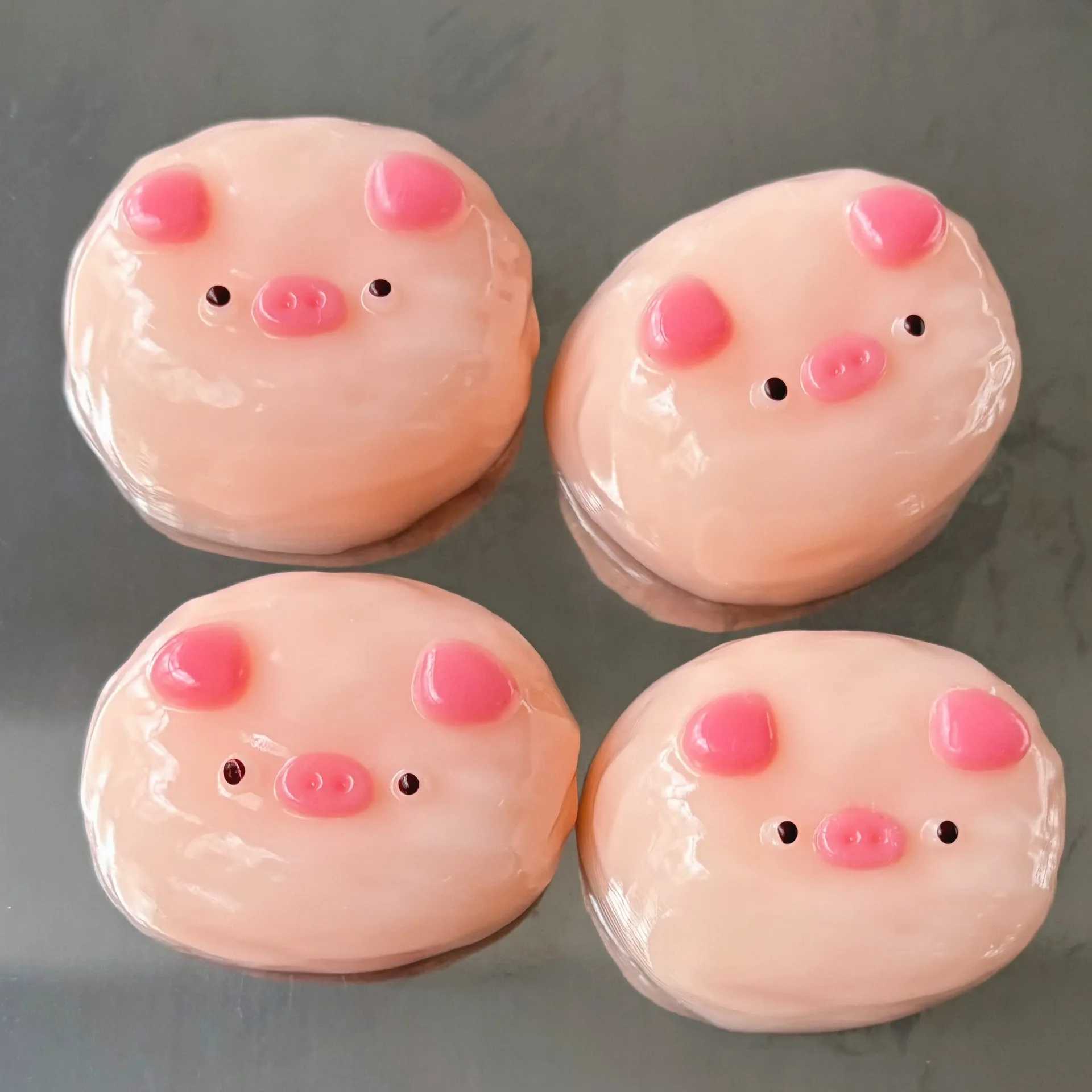 Cute Pink Pig Squishy Sensory Toy Stress Relief Fidget for Autism And Anxiety Sticky Slow Rising Squeeze Toy for Adults Children H260402