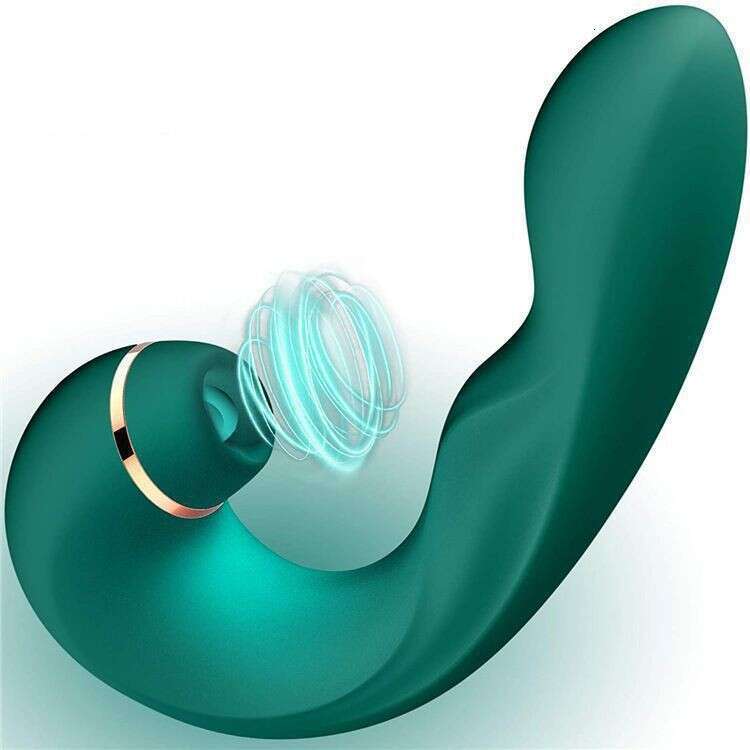 Female masturbation device, suction and slapping vibrator, adult products, sex toys, G-spot massage vibrator, double slapping orgasm device.