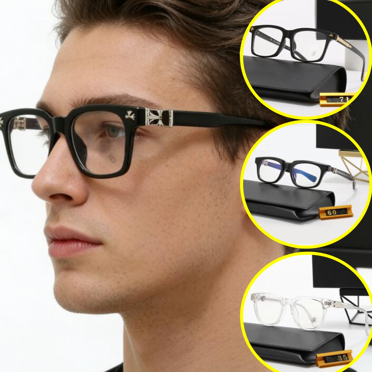 Mens designer glasses cross sunglasses for women designer fashion vintage black frames lunettes de soleil clear sun glasses designers women eyeglasses 2273 dd010