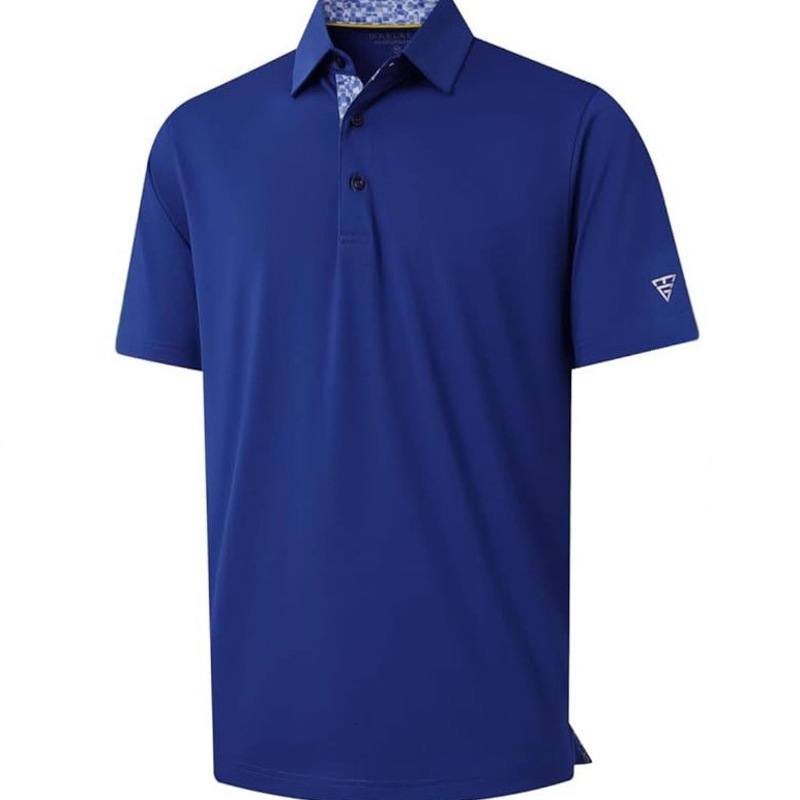 Designer Poloshirt Men Classic Men's Golf Polo Shirt Quick Dry Solid Color Summer Business Casual Designer Style Short Sleeve Mens Top Men Clothi