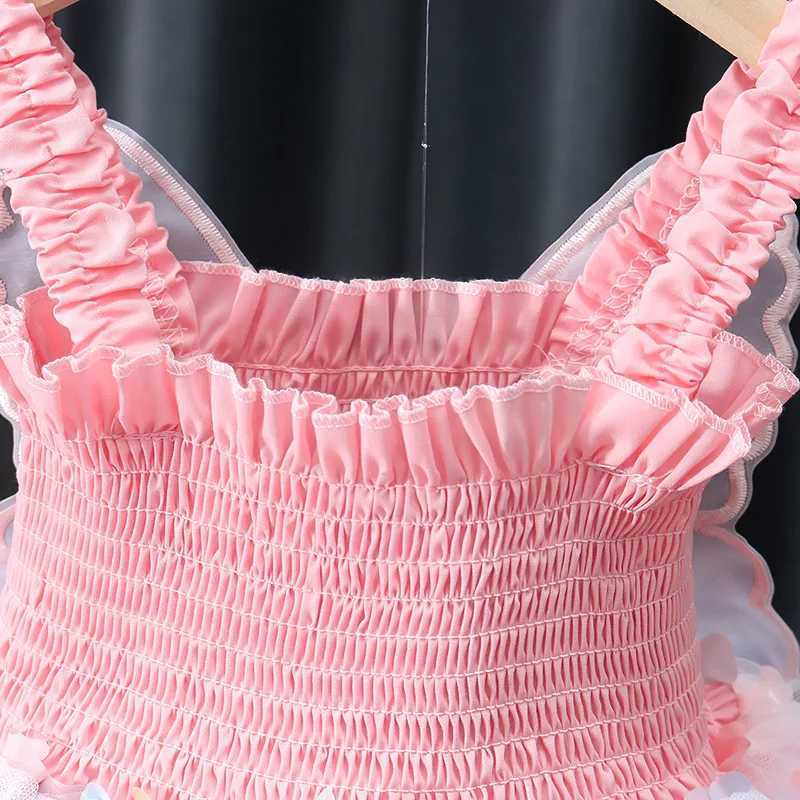 Baby Girl Dress Summer Butterfly Wings Halter Dazzle Style Puffy Girl Kids Dress Cute Gorgeous Baby Girls Princess Dresses H260402