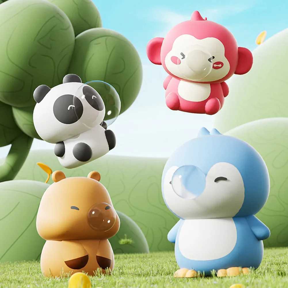 1Pc Creative Kapibara/Panda/Sheep Animal Push Pop Sensory Toy Cartoon Animal Squeeze Toy Stress Relief Popper Anti-Anxiety H260402