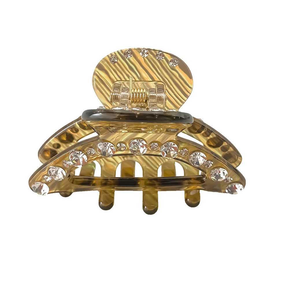 eManco Trendy Luxe Rhinestone - Studded Hair Claw Clips Diverse Color Options Fashion Hair Jewelry for Daily Wear Party Look H260402