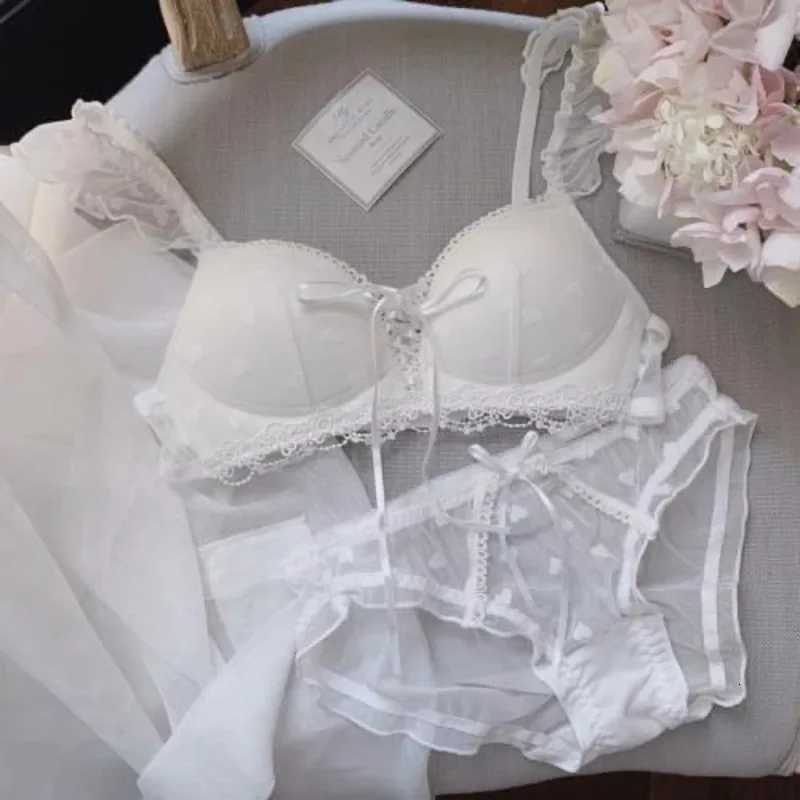 European German Style Lingerie Set Soft Wireless Bralette for Small Breasts Sweet Non Padded Training Bra for Young Girls MOYISU Z260402