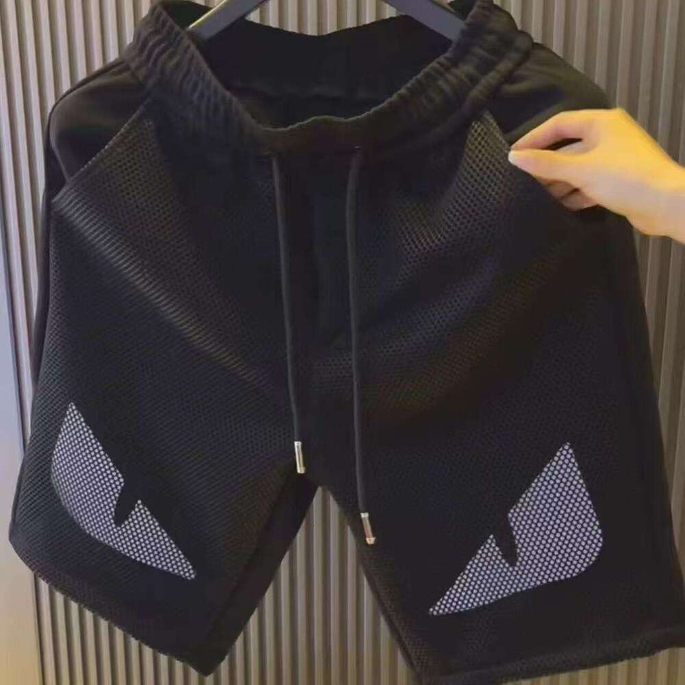 2026 Summer New European Fashion Trend Versatile High-End Luxury Trendy Elegant Men's Sports Outdoor Casual Five-Point Shorts