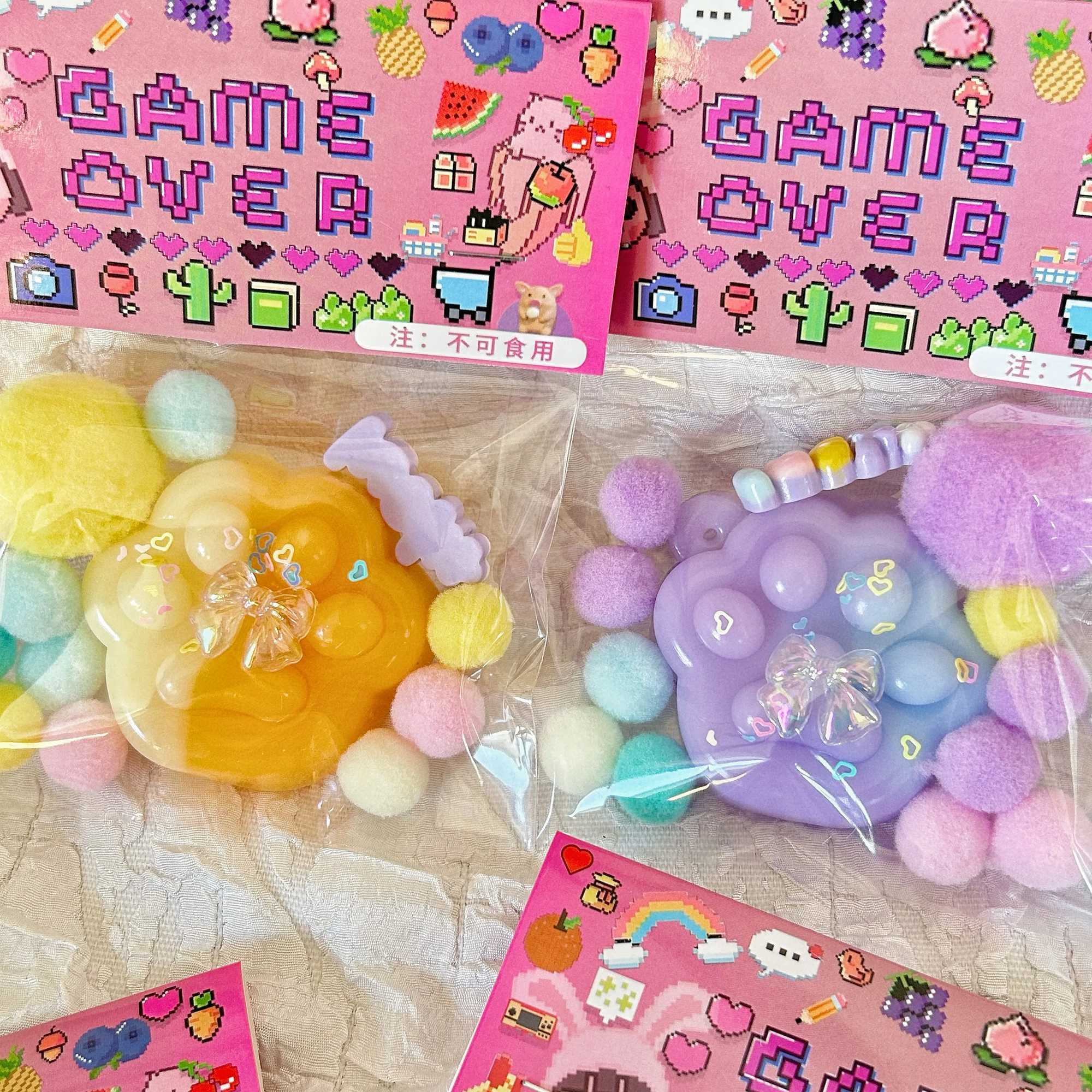 Soft Cat Paw Taba Squishy Fidget Toy Cute Cat Paws Squeeze Toys Slow Rebound Decompression Toy Anti Stress Kids Adults Toys H260402