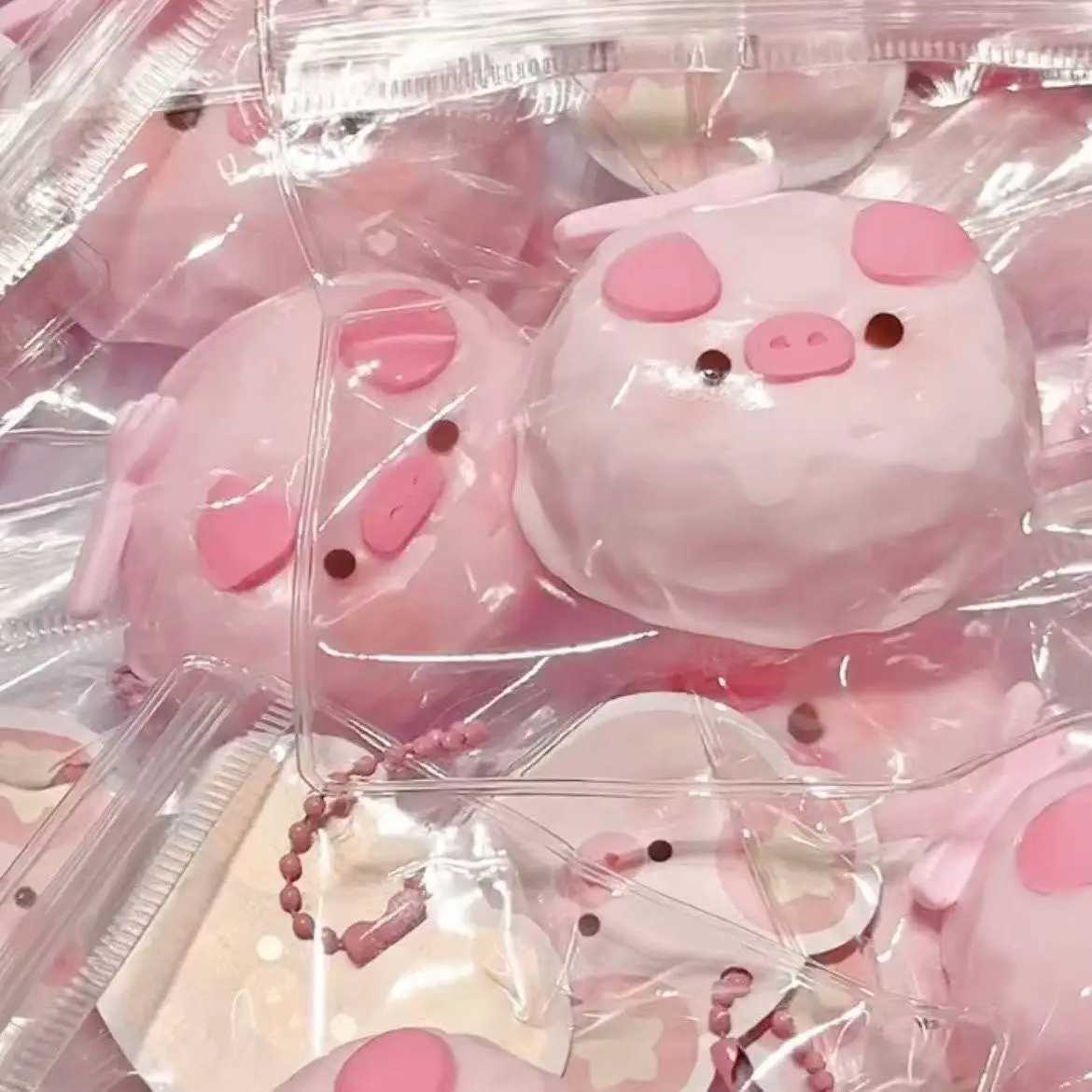 Cute Pink Pig Squishy Sensory Toy Stress Relief Fidget for Autism And Anxiety Sticky Slow Rising Squeeze Toy for Adults Children H260402