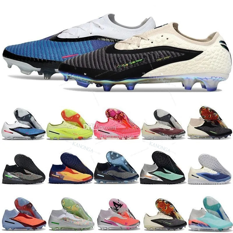 kids Black Mamba Phantoms 6 Elite Football Boots Low Scary Attack Limelight Max Voltage Hyper Crimson Shadow Royal AAA+ Blue Kids Youth Mens Haaland Soccer Cleats