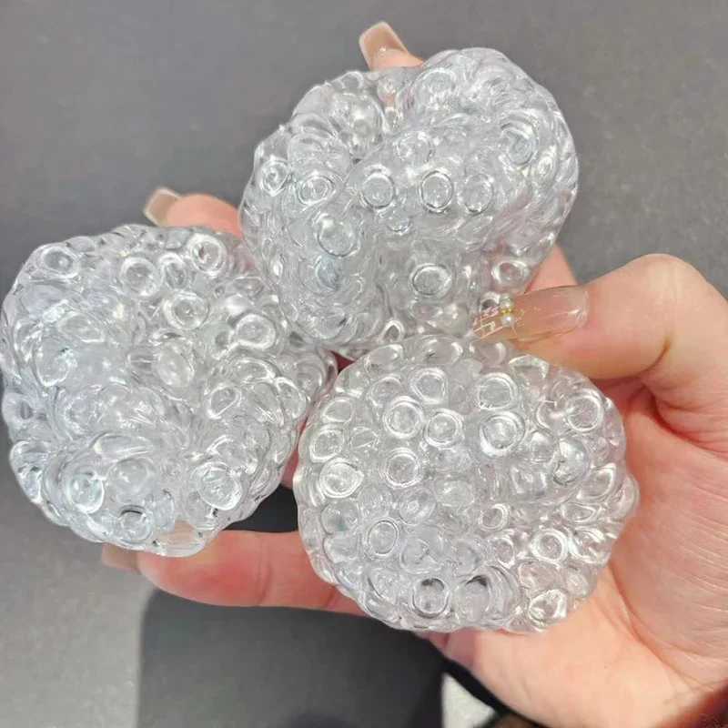 Creative Explosion Beads Handmade Ball Stress Relieving Toys Slow Rebound Toy Fidget Toy Children Decompression Toys H260402