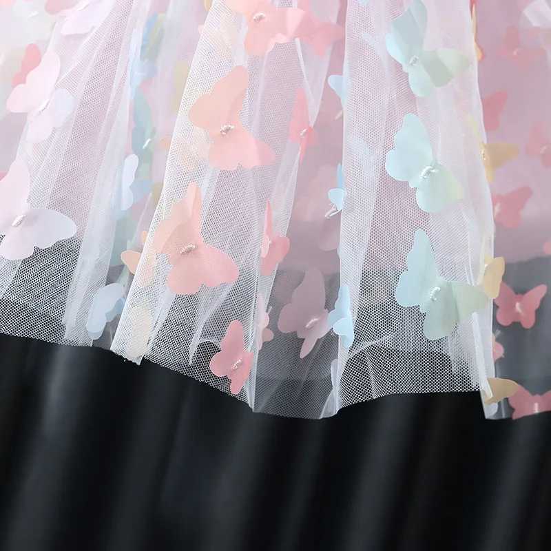 Baby Girl Dress Summer Butterfly Wings Halter Dazzle Style Puffy Girl Kids Dress Cute Gorgeous Baby Girls Princess Dresses H260402