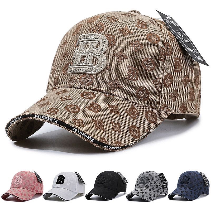 New hot selling luxury casual fashion baseball spring/summer Korean street dance extended edge hat, vintage baseball cap
