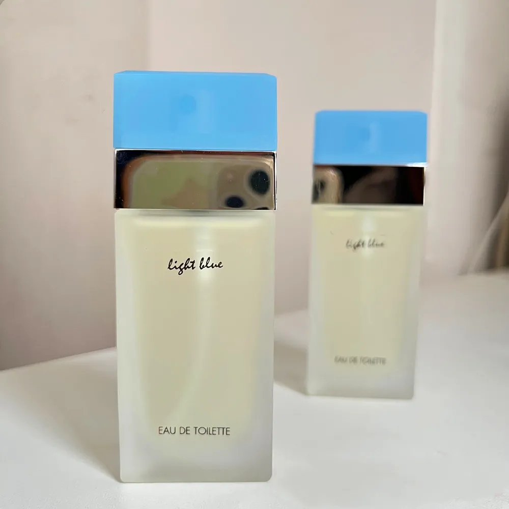 Light Blue Women Fragrances For Woman Men 100ml Eau de Toilette Perfume High Quality DEVOTION Parfum Queen Lady Girl Flora Fruit Flower Cologne Spray Fast Ship