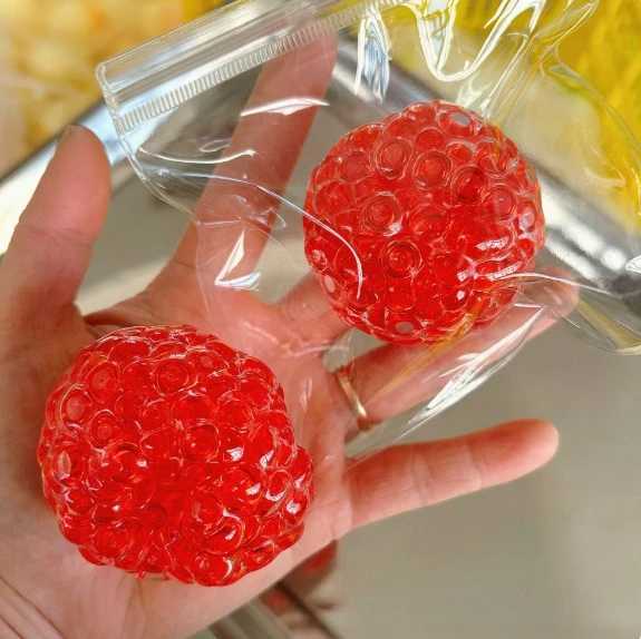 Squishy Balls Ice Beads Stress Relief Toy Super Soft Sensory Fidget Toys for Kids Adults Anxiety Relaxation Squeeze Gift H260402