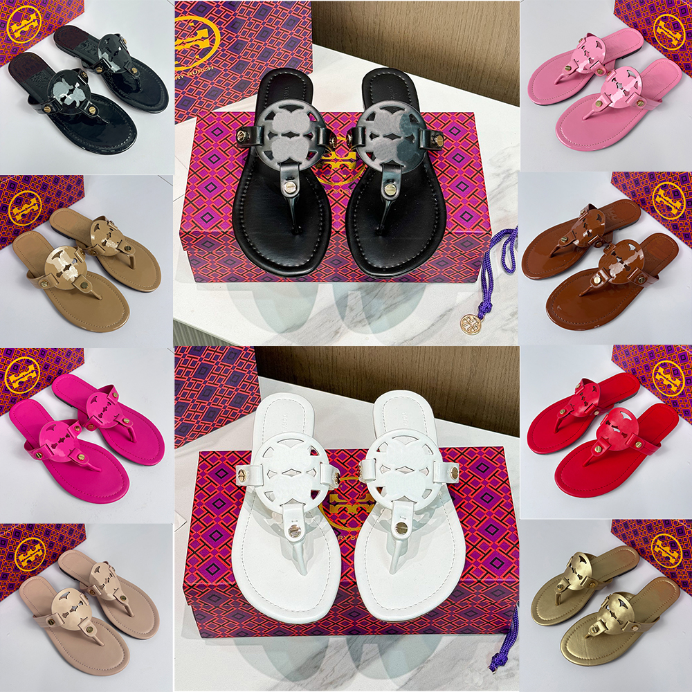 woman slippers designer sandals Casual Beach Anti-Slip Made of genuine leather Available in multiple colors, vintage, classic