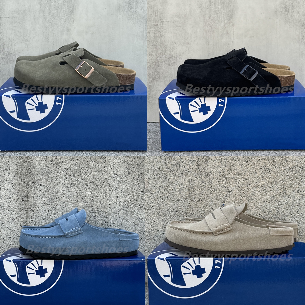 Designer Naples Women Men Slippers Wrapped Clogs loafers Sandals Clog Cork Flat High Quality Fashion Winter Summer Shoes Leather Slide Size 35-46