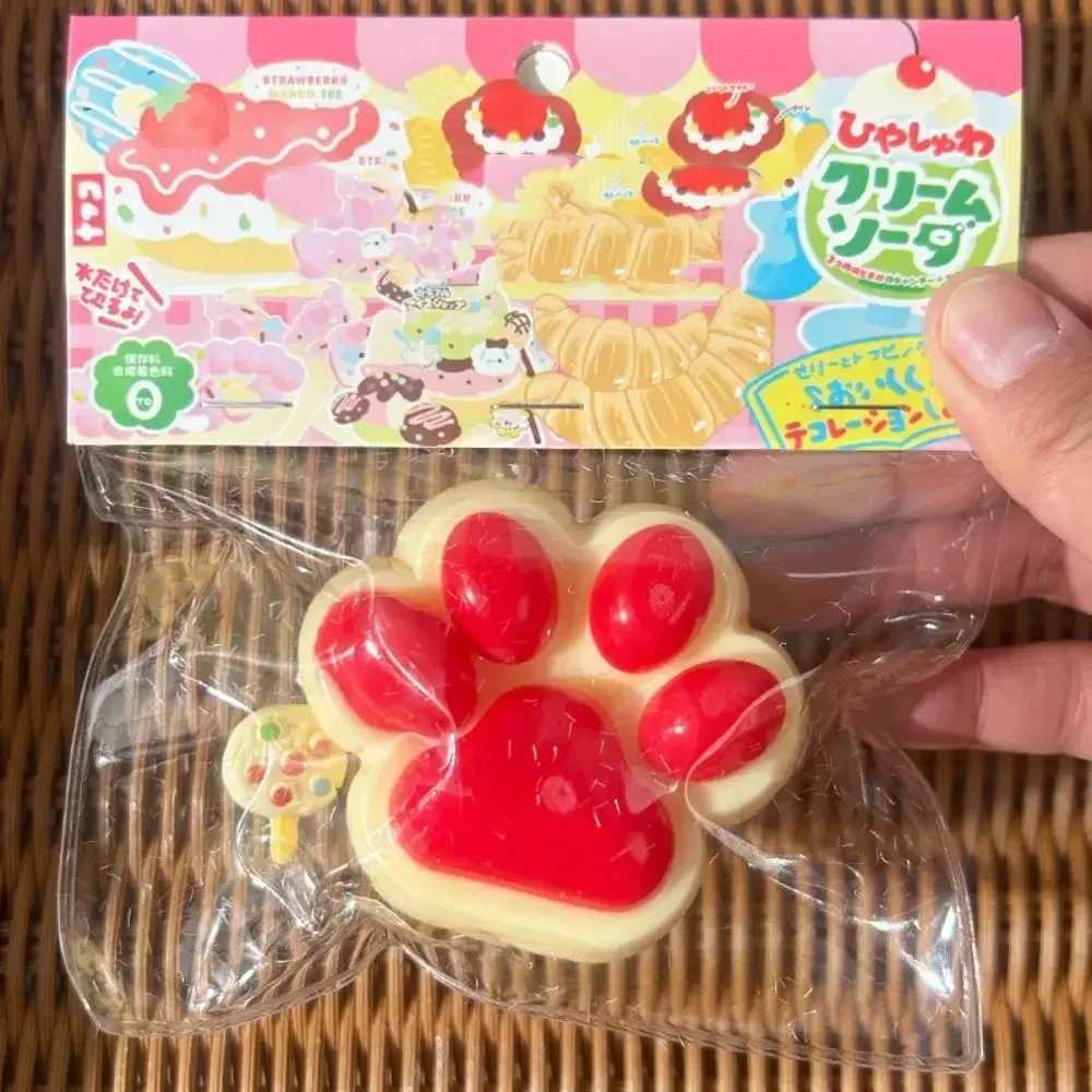 Funny Cat Paw Sticky Cute Squeeze Cat Paw Toys Soft Abreact Relief Relax Sticky Toys Gift Decompressing Toy H260402