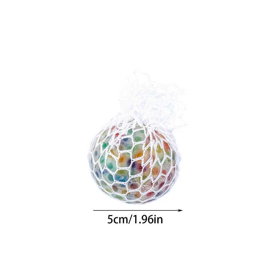 Pinch squeeze release grape creativity relieve stress water ball squeeze music toy squeeze burst beads H260402