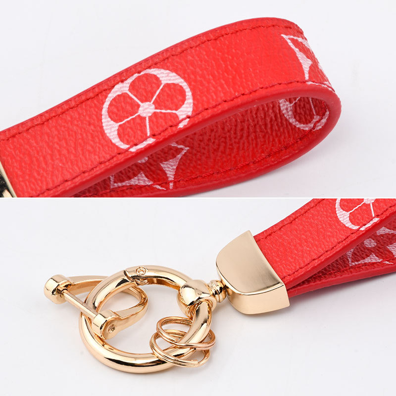 Cat's Eye Stone Four-Leaf Clover Fashionable Keychain Handbag Accessory Car Ornament Trendy Fashion Accessory