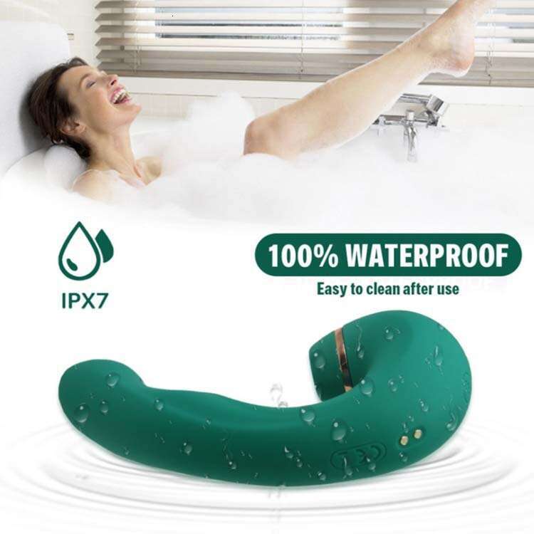 Female masturbation device, suction and slapping vibrator, adult products, sex toys, G-spot massage vibrator, double slapping orgasm device.