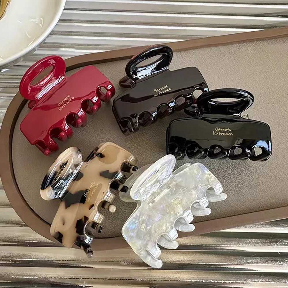 Hair Clip Light Luxury Shark Clip High-end Feeling Hair Accessories Girl Woman Small Grab Clip Side Hair Clip H260402